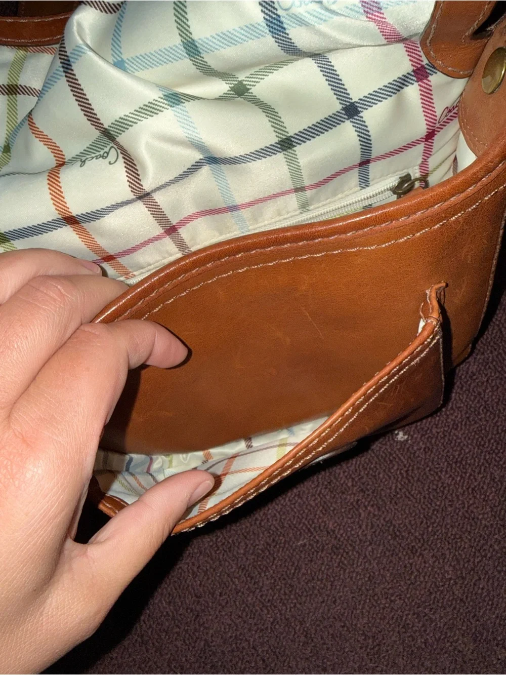 Coach | Vintage | Bleeker Crossbody Bag | Cognac